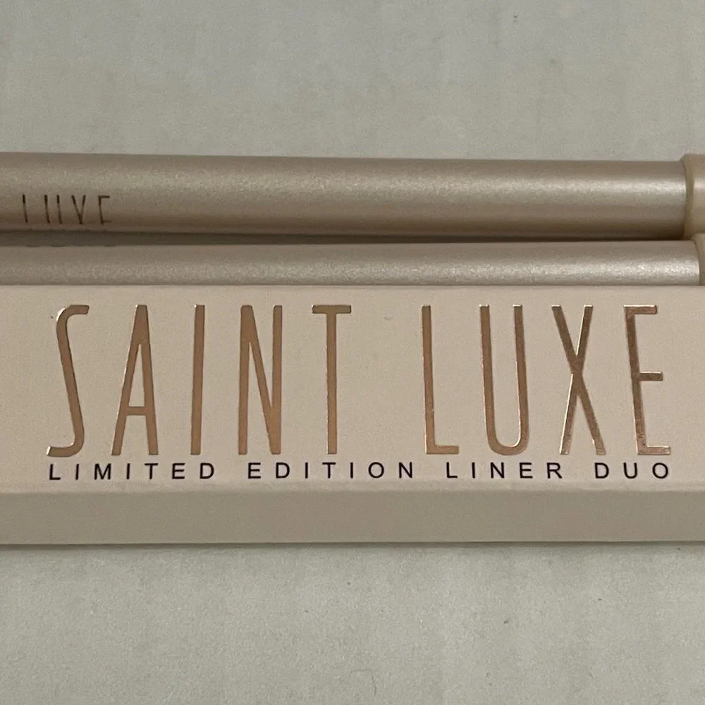 Saint Luxe BNIB Limited Edition Neutral Lip Liner Duo Secret Admirer Love Letter